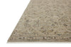 Loloi Briar BRR-03 Silver / Moss Area Rug Corner Image