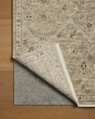 Loloi Briar BRR-03 Silver / Moss Area Rug Backing Image