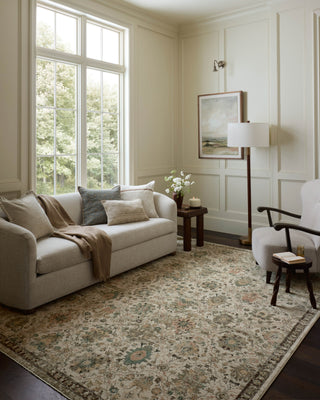 Loloi Briar BRR-04 Ivory / Multi Area Rug Lifestyle Image Feature
