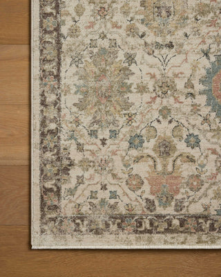 Loloi Briar BRR-04 Ivory / Multi Area Rug Corner Image