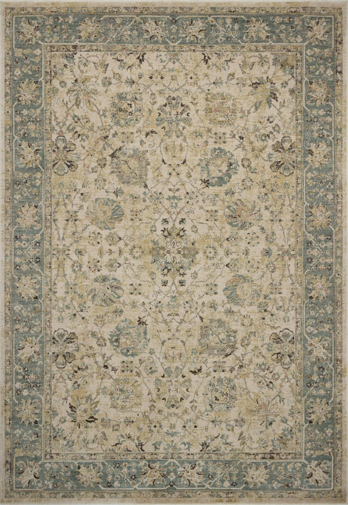 Loloi Briar BRR-05 Ant Ivory / Blue Area Rug main image