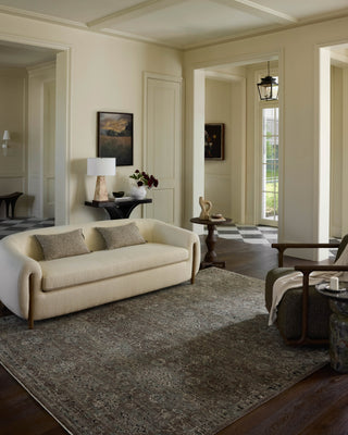 Loloi Briar BRR-06 Bark / Lagoon Area Rug Lifestyle Image Feature