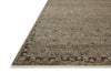 Loloi Briar BRR-06 Mist / Granite Area Rug Corner Image