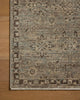 Loloi Briar BRR-06 Mist / Granite Area Rug Corner Image