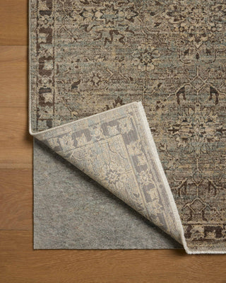 Loloi Briar BRR-06 Mist / Granite Area Rug Backing Image