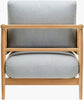 Surya Brielle BRIL-001 Light Blue / Clear Furniture Main Image