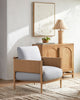 Surya Brielle BRIL-001 Light Blue / Clear Furniture Style Shot