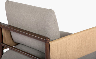 Surya Brielle BRIL-002 Cinnamon / Dark Brown Furniture Corner Shot