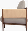Surya Brielle BRIL-002 Cinnamon / Dark Brown Furniture Main Image