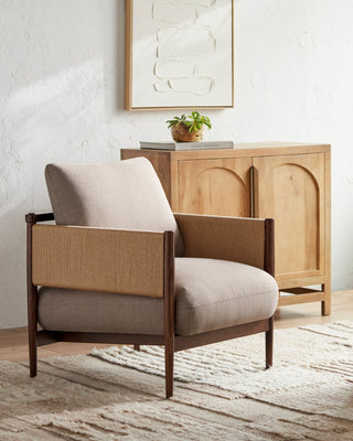 Surya Brielle BRIL-002 Cinnamon / Dark Brown Furniture Style Shot