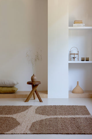 Brink and Campman Craft Fundament Caramel Area Rug Room Image Feature