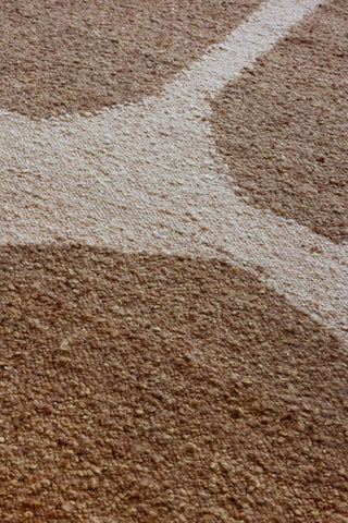 Brink and Campman Craft Fundament Caramel Area Rug Room Image Feature