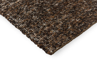 Brink and Campman Craft Fundament Chocolate/Cream Area Rug Corner Image