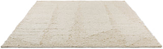 Brink and Campman Craft Fundament Wool White Area Rug Angle Image