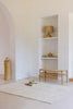 Brink and Campman Craft Fundament Wool White Area Rug Room Image Feature