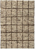 Brink and Campman Craft Jack Bear Brown Area Rug Reverse Side Main Image