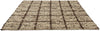 Brink and Campman Craft Jack Bear Brown Area Rug Reverse Side Angle Image