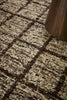 Brink and Campman Craft Jack Bear Brown Area Rug Reverse Side Room Image Feature