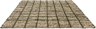 Brink and Campman Craft Jack Hunter Green Area Rug Reverse Side Angle Image