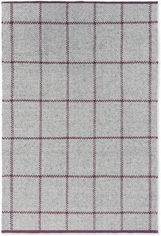 Brink and Campman Craft Matter Check Ash/Stone Red Area Rug main image