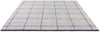 Brink and Campman Craft Matter Check Ash/Stone Red Area Rug Angle Image