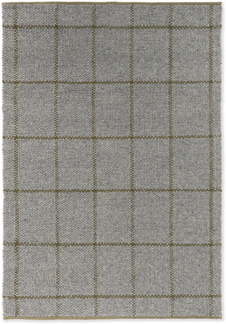 Brink and Campman Craft Matter Check Slate/Olive Area Rug main image