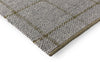 Brink and Campman Craft Matter Check Slate/Olive Area Rug Corner Image