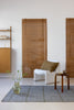 Brink and Campman Craft Matter Check Slate/Olive Area Rug Room Image Feature