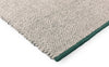 Brink and Campman Craft Matter Plain Ash Grey Area Rug Corner Image