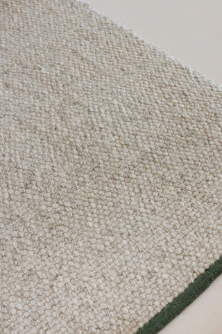 Brink and Campman Craft Matter Plain Ash Grey Area Rug Room Image Feature