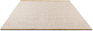 Brink and Campman Craft Matter Plain Warm White Area Rug Angle Image