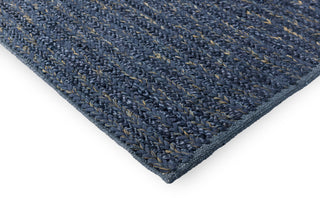 Brink and Campman Craft Plait Denim Area Rug Corner Image