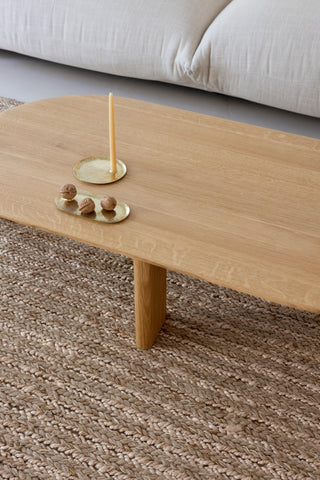 Brink and Campman Craft Plait Natural Area Rug Room Image Feature