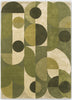 Brink and Campman Decor Cosmo Greens Area Rug main image
