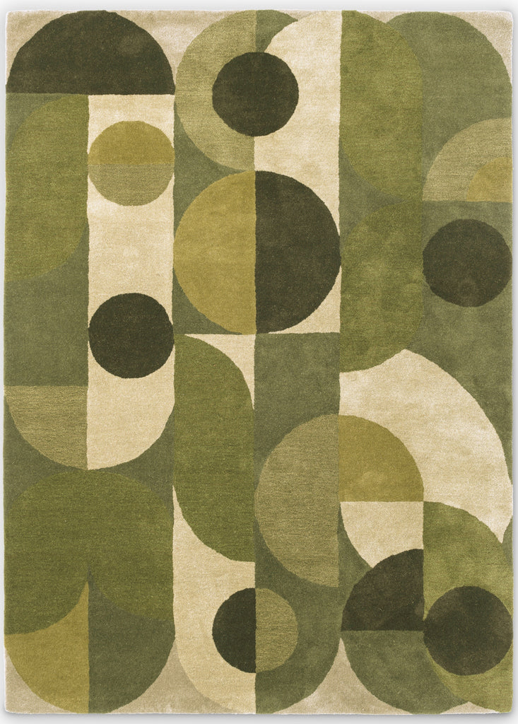 Brink and Campman Decor Cosmo Greens Area Rug main image