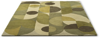 Brink and Campman Decor Cosmo Greens Area Rug Angle Image