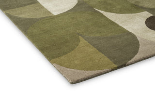 Brink and Campman Decor Cosmo Greens Area Rug Corner Image