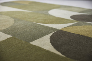Brink and Campman Decor Cosmo Greens Area Rug Room Image Feature