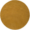 Brink and Campman Decor Echo Ochre Area Rug Round Main Image