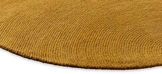 Brink and Campman Decor Echo Ochre Area Rug Round Corner Image