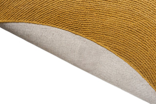 Brink and Campman Decor Echo Ochre Area Rug Round Fold Image