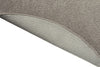 Brink and Campman Decor Echo Pebble Area Rug Round Fold Image