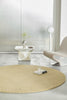 Brink and Campman Decor Echo Sand Area Rug Round Room Image Feature