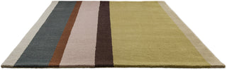 Brink and Campman Decor Linear Retro Area Rug Angle Image