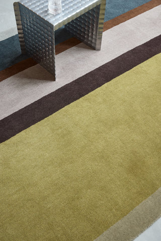 Brink and Campman Decor Linear Retro Area Rug Room Image Feature