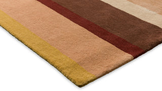 Brink and Campman Decor Linear Ruby Area Rug Corner Image