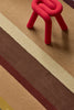 Brink and Campman Decor Linear Ruby Area Rug Room Image Feature