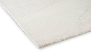 Brink and Campman Decor Scape Woolwhite Area Rug Corner Image