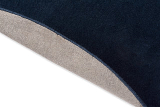 Brink and Campman Element Arp Blue Area Rug Fold Image