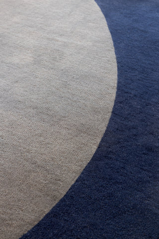 Brink and Campman Element Arp Blue Area Rug Room Image Feature